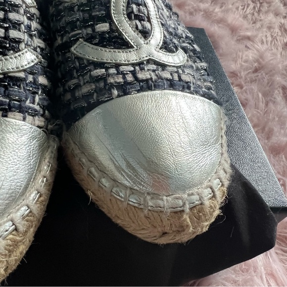 Chanel Tweed Espadrilles - Picture 2 of 10